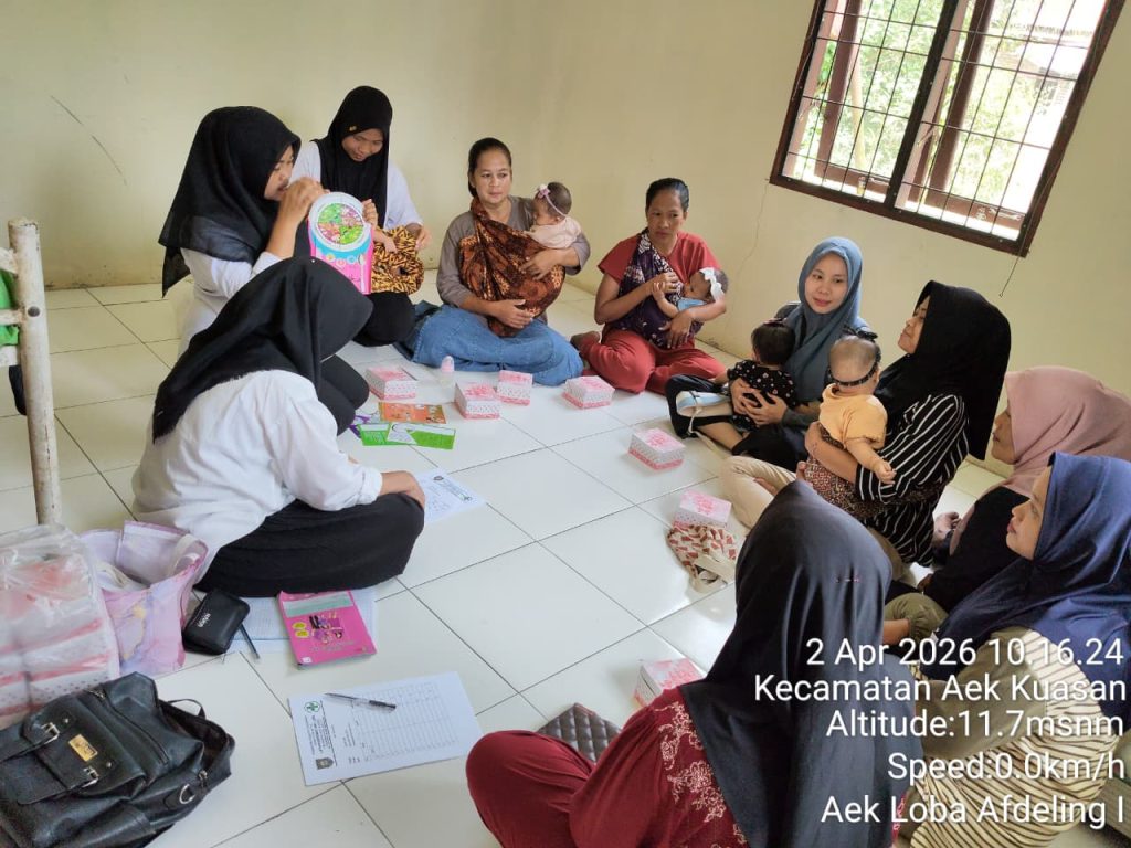 PELAKSANAAN KEGIATAN KELAS BALITA [Puskesmas Aek Loba]