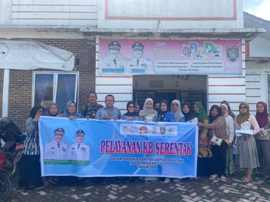 Pelayanan KB Serentak Puskesmas Aek Loba dalam Rangka HARGANAS ke-33
